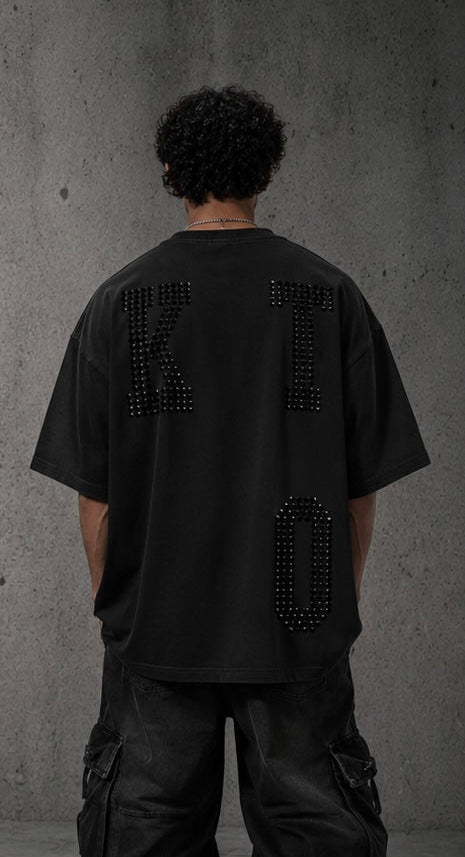 Obsidian KTO Scatter Oversized Shirt