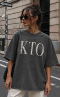 KTO Legacy Oversized Washed Shirt