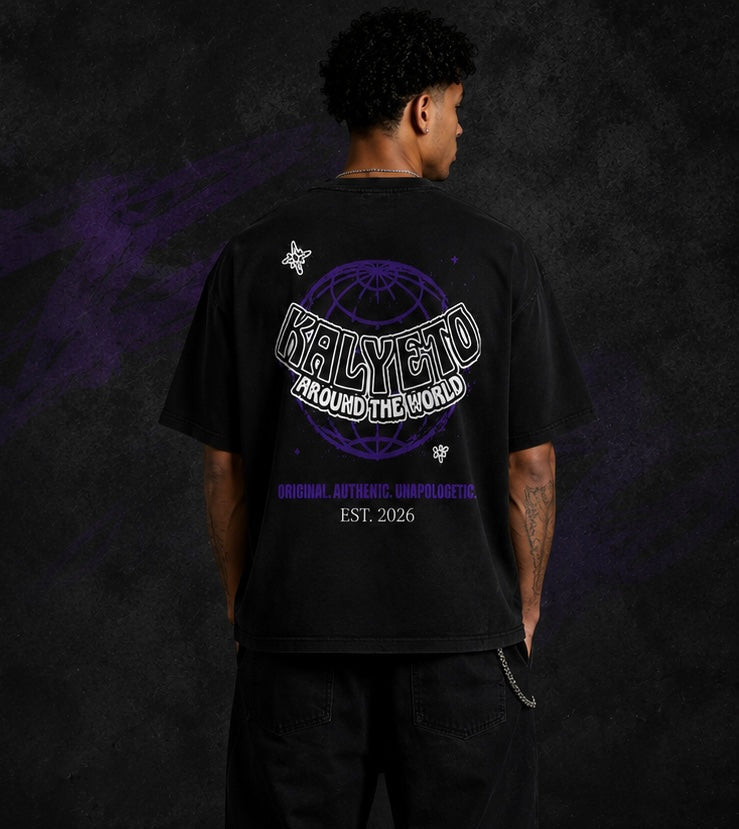 Around The World Oversized Shirt