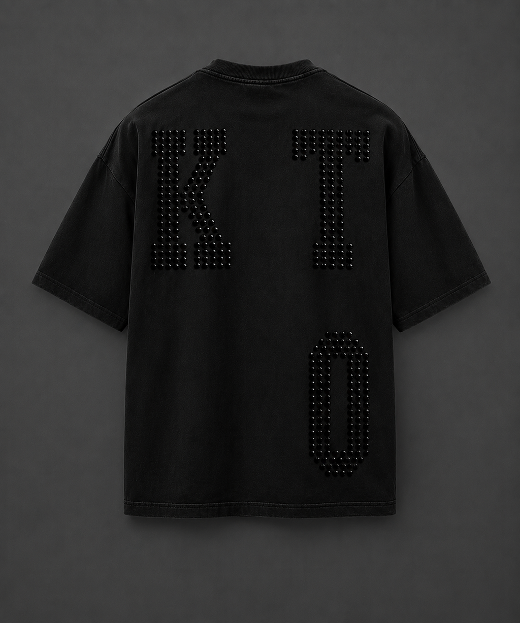 Obsidian KTO Scatter Oversized Shirt